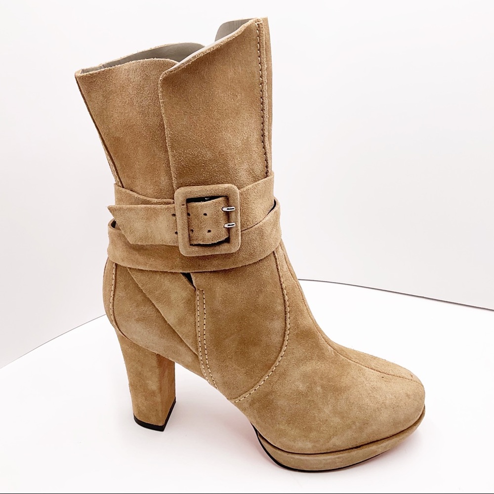 {Pierre Hardy/Gap} Suede Platform Boots